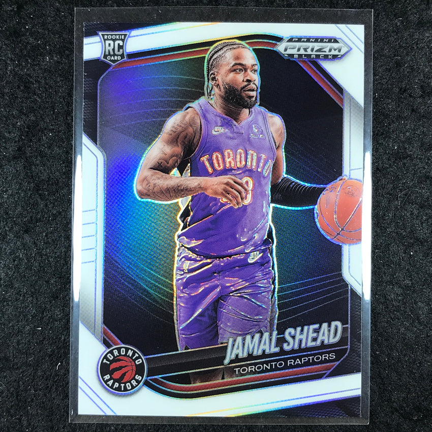 2024-25 Prizm Black JAMAL SHEAD Rookie Base White /175 #210