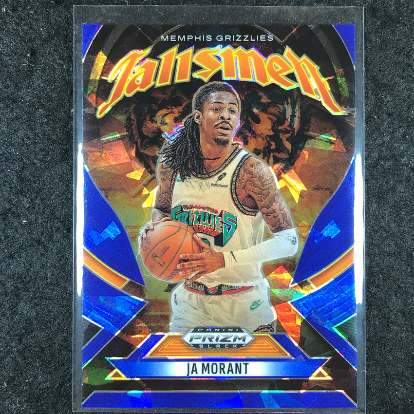 2024-25 Prizm Black JA MORANT Talismen Blue Ice 76/125 #3