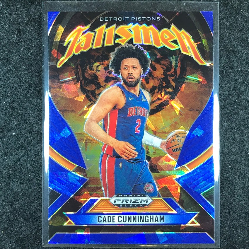 2024-25 Prizm Black CADE CUNNINGHAM Talismen Blue Ice 69/125 #12