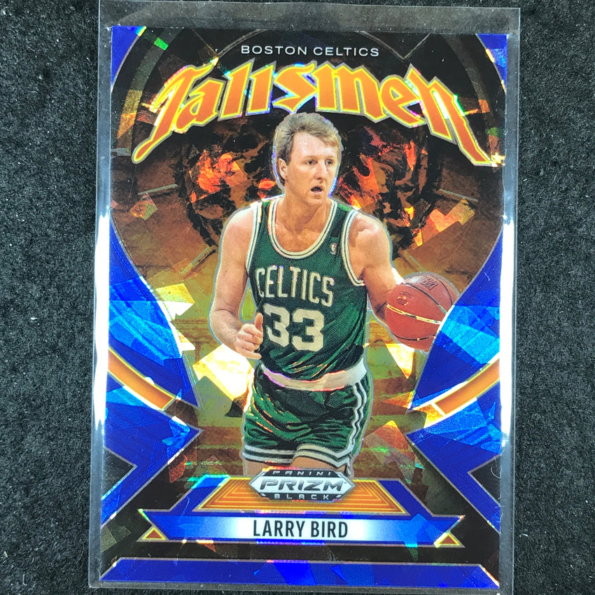2024-25 Prizm Black LARRY BIRD Talismen Blue Ice 115/125 #20
