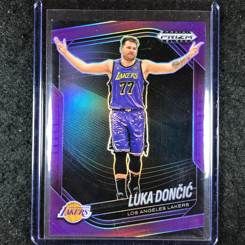 2024-25 Prizm Black LUKA DONCIC Base Purple 99/99 #5