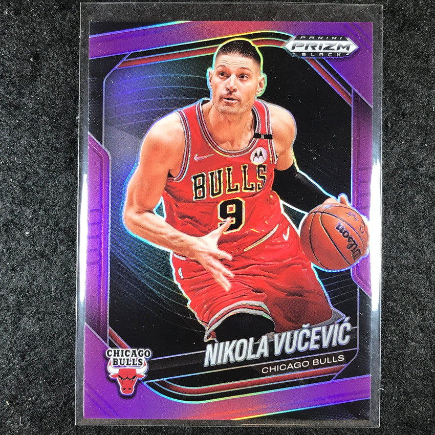 2024-25 Prizm Black NIKOLA VUCEVIC Base Purple 73/99 #10