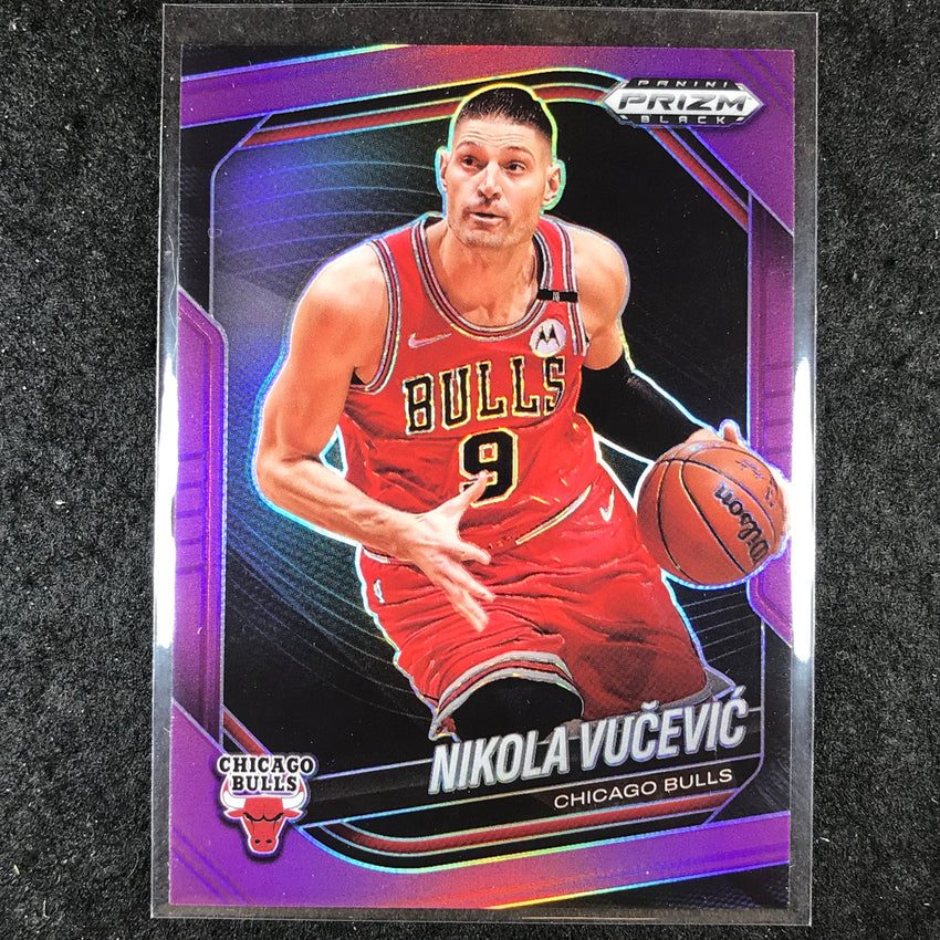 2024-25 Prizm Black NIKOLA VUCEVIC Base Purple 68/99 #10
