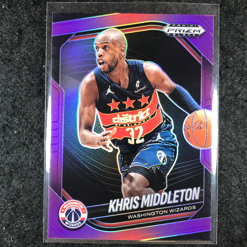 2024-25 Prizm Black KHRIS MIDDLETON Base Purple 57/99 #14