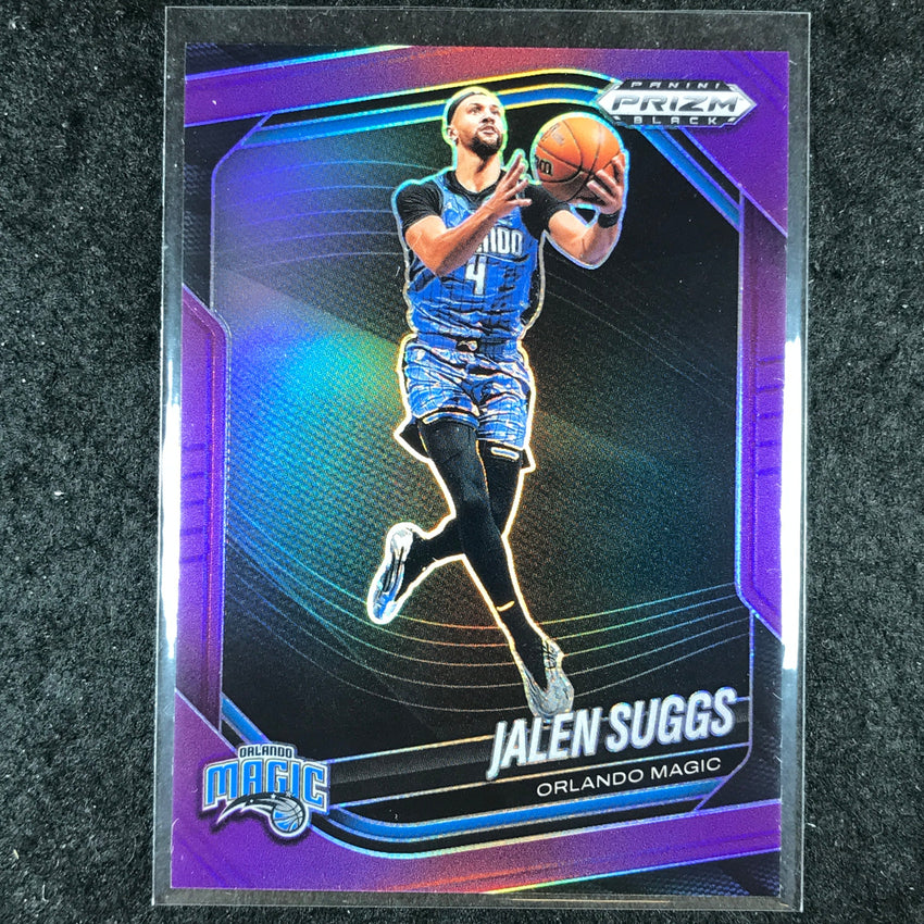 2024-25 Prizm Black JALEN SUGGS Base Purple 50/99 #23