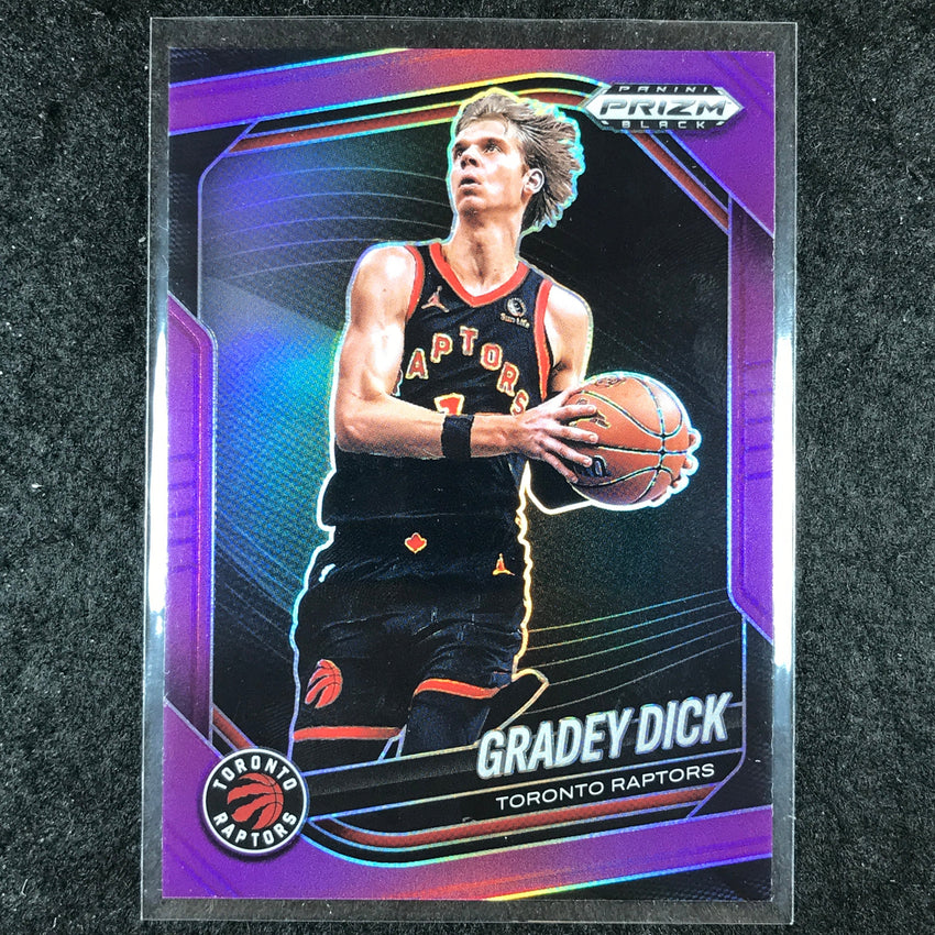 2024-25 Prizm Black GRADEY DICK Base Purple 2/99 #58
