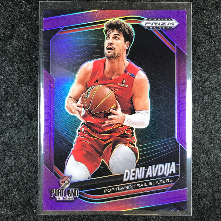 2024-25 Prizm Black DENI AVDIJA Base Purple 43/99 #78