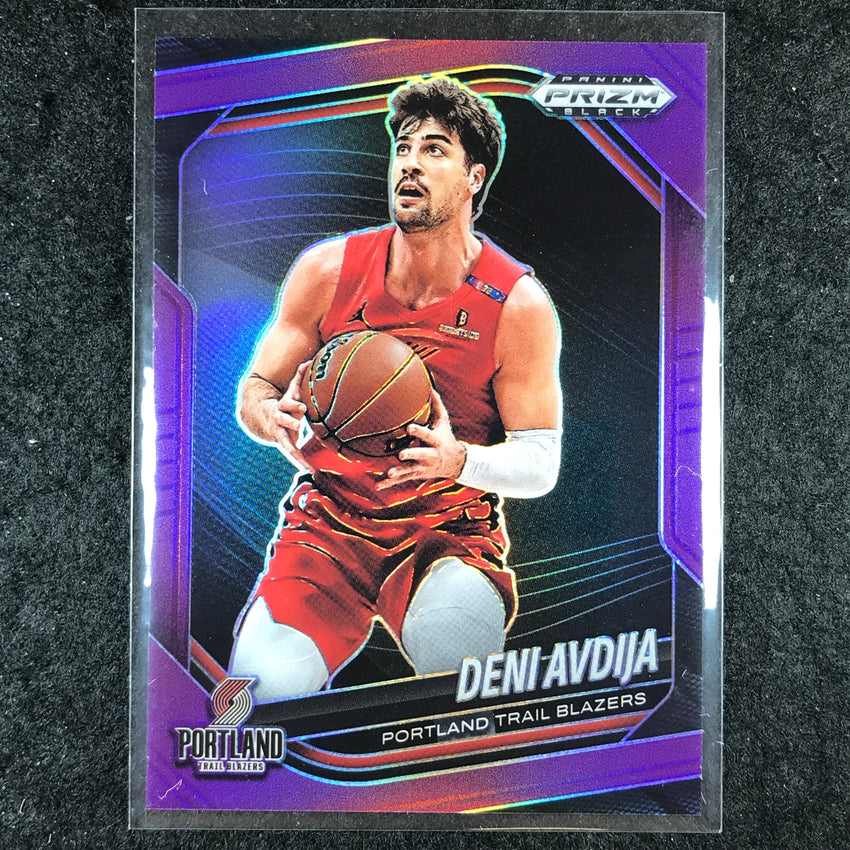 2024-25 Prizm Black DENI AVDIJA Base Purple 89/99 #78