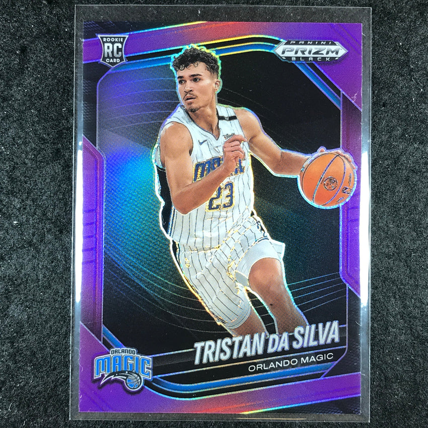 2024-25 Prizm Black TRISTAN DA SILVA Rookie Base Purple 45/99 #87