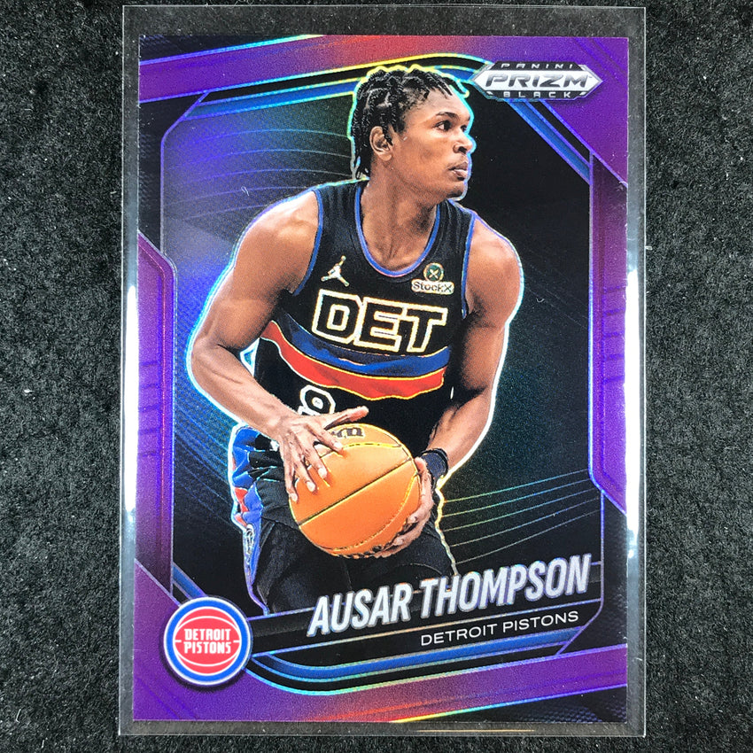 2024-25 Prizm Black AUSAR THOMPSON Base Purple 54/99 #90