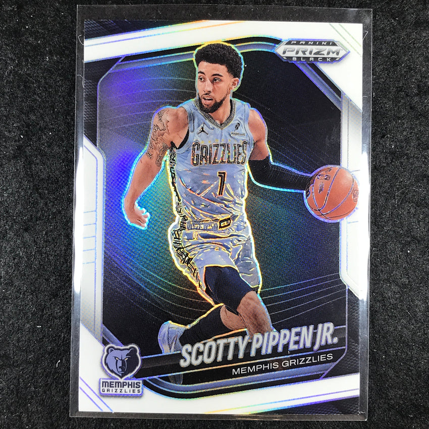 2024-25 Prizm Black SCOTTY PIPPEN JR. Base White /175 #221