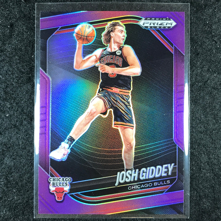 2024-25 Prizm Black JOSH GIDDEY Base Purple 87/99 #126