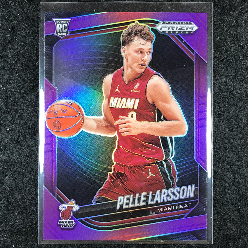 2024-25 Prizm Black PELLE LARSSON Rookie Base Purple 52/99 #130
