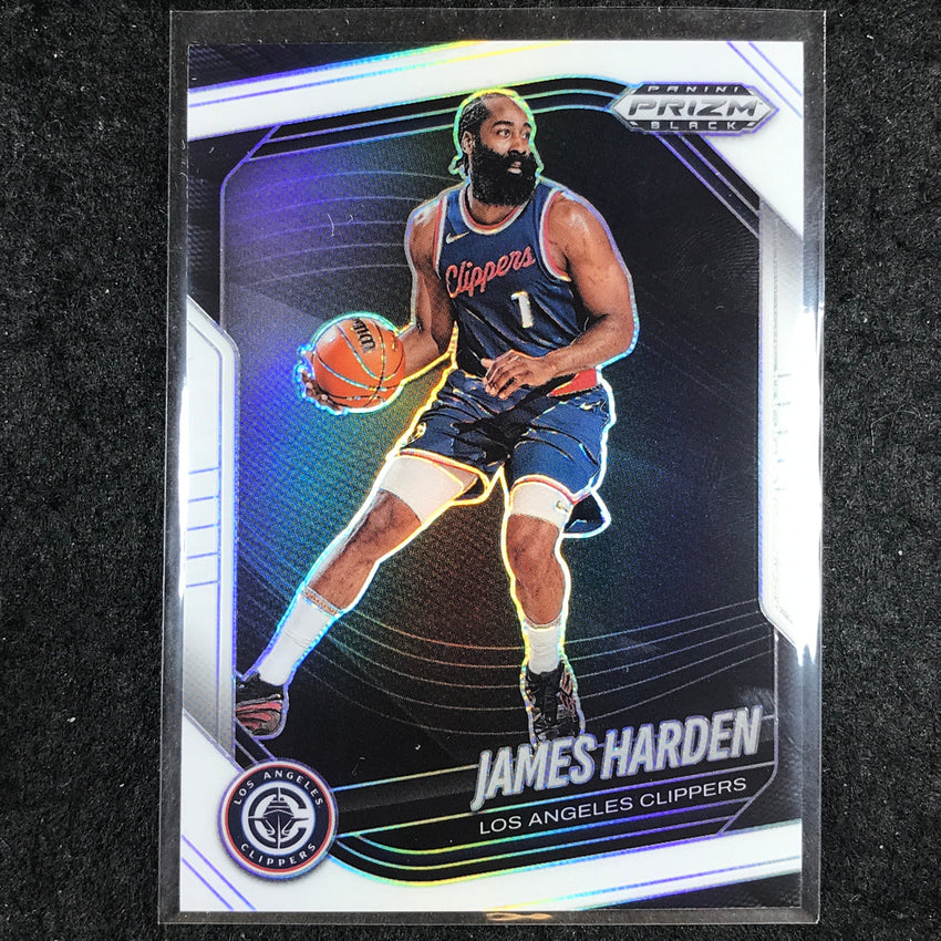 2024-25 Prizm Black JAMES HARDEN Base White /175 #151