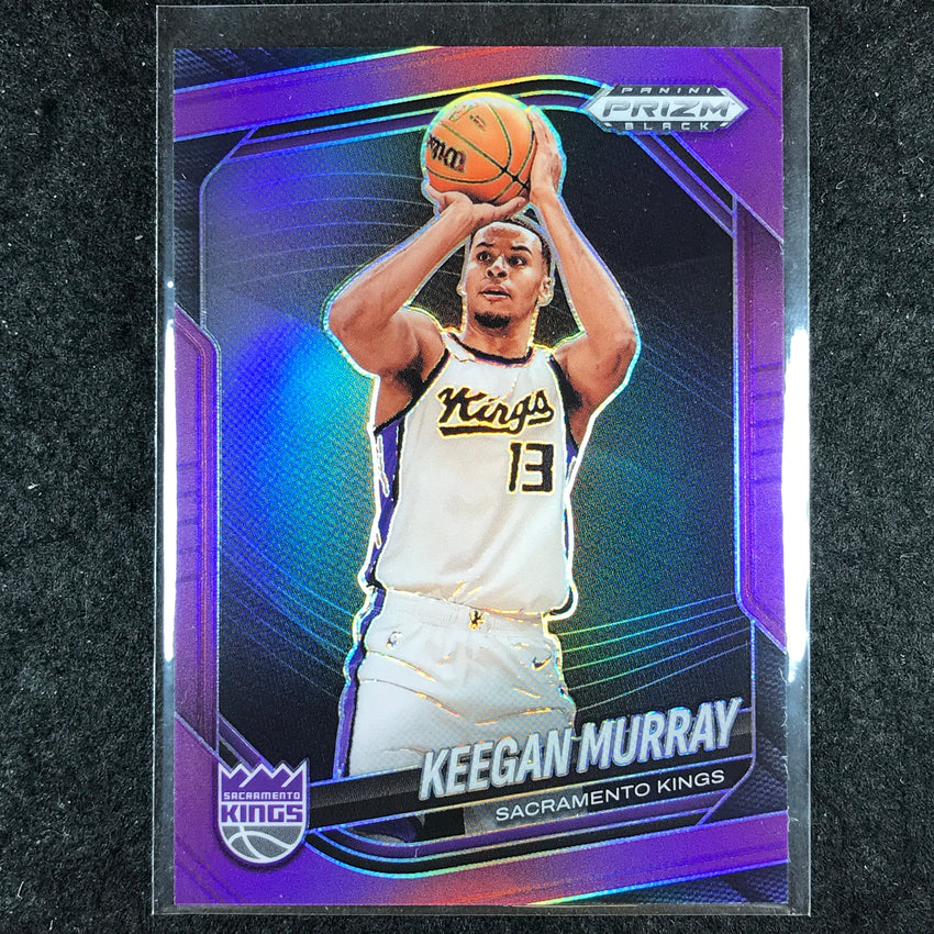 2024-25 Prizm Black KEEGAN MURRAY Base Purple 17/99 #152