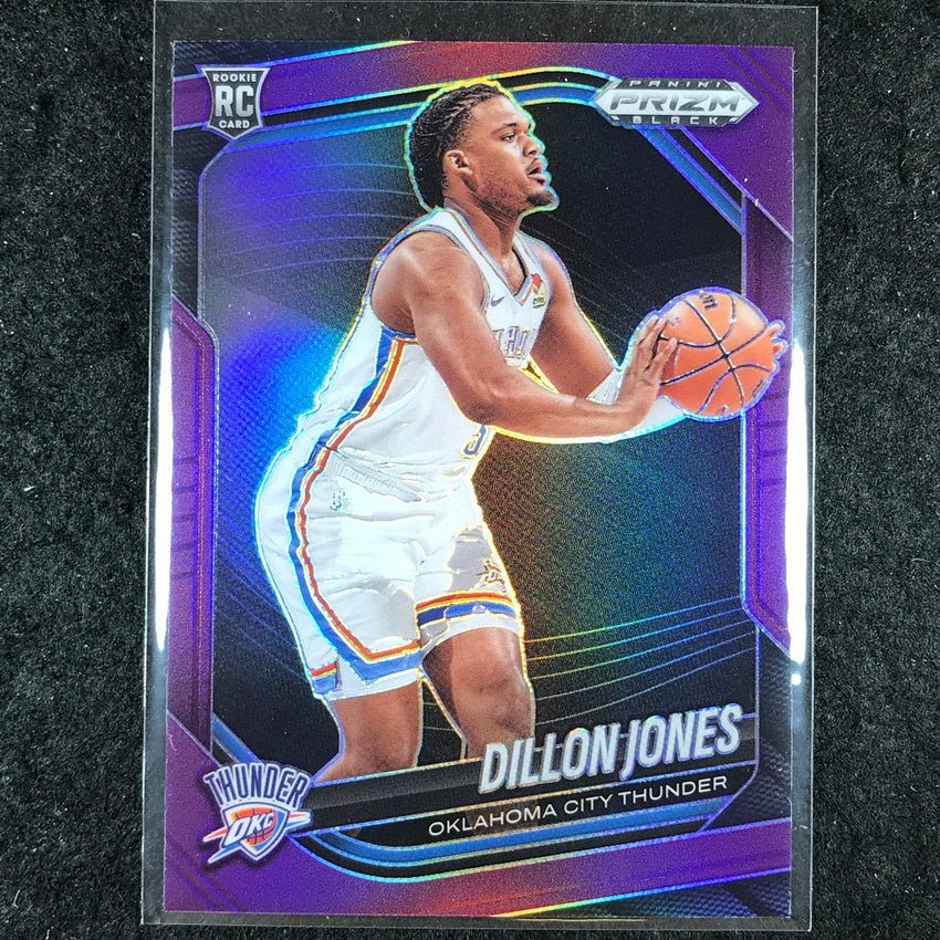 2024-25 Prizm Black DILLON JONES Rookie Base Purple 37/99 #204
