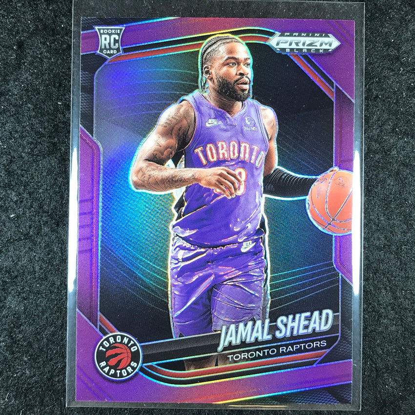 2024-25 Prizm Black JAMAL SHEAD Rookie Base Purple 55/99 #210