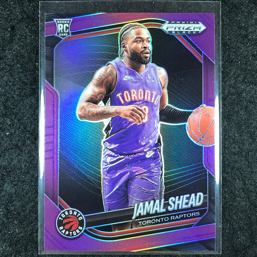 2024-25 Prizm Black JAMAL SHEAD Rookie Base Purple 70/99 #210