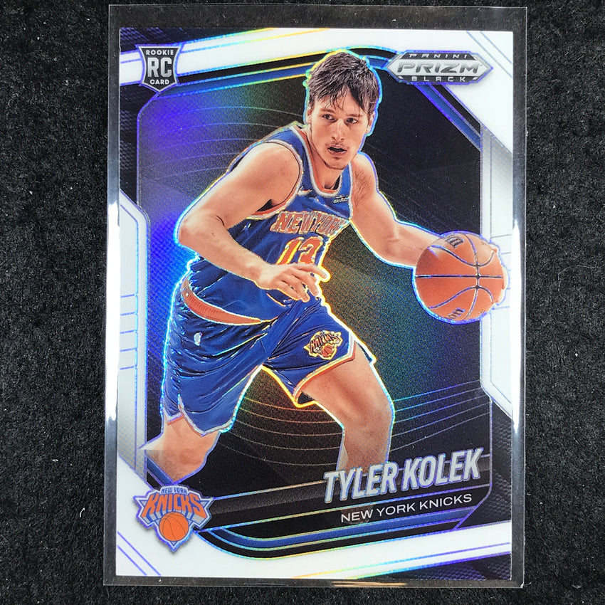 2024-25 Prizm Black TYLER KOLEK Rookie Base White /175 #226