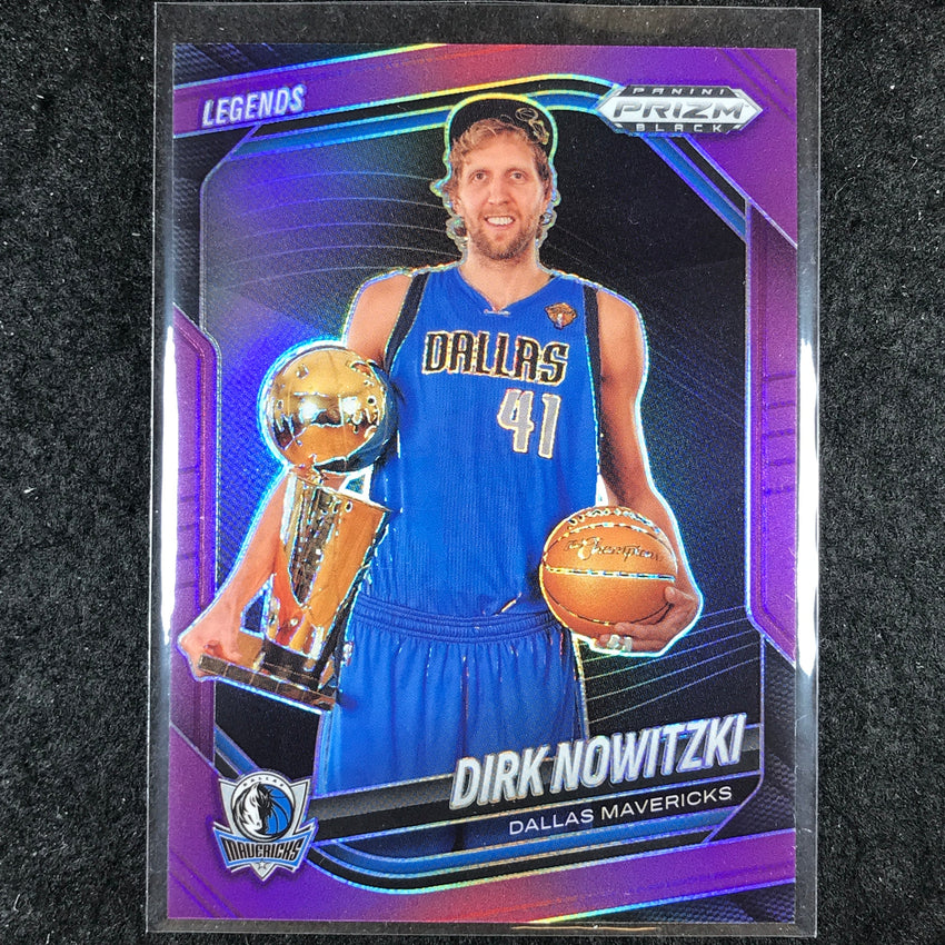 2024-25 Prizm Black DIRK NOWITZKI Base Purple 1/99 #253