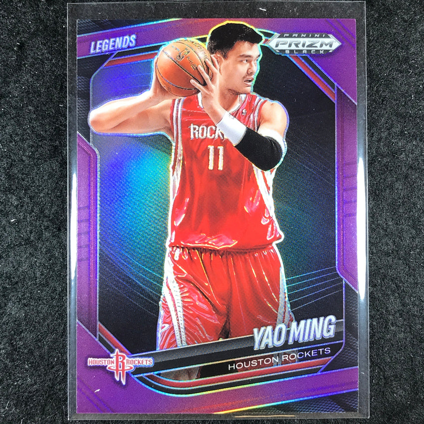 2024-25 Prizm Black YAO MING Base Purple 88/99 #264