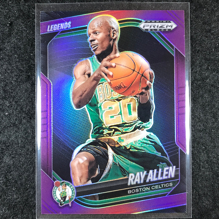 2024-25 Prizm Black RAY ALLEN Base Purple 30/99 #273