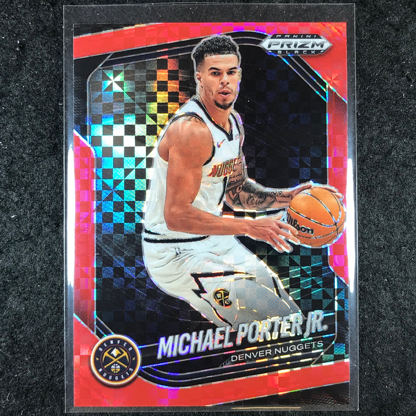 2024-25 Prizm Black MICHAEL PORTER JR. Base Red Power 26/75 #40