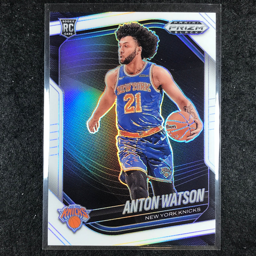 2024-25 Prizm Black ANTON WATSON Rookie Base White /175 #238