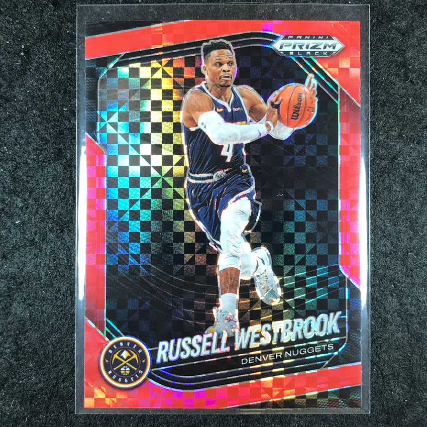 2024-25 Prizm Black RUSSELL WESTBROOK Base Red Power 15/75 #54