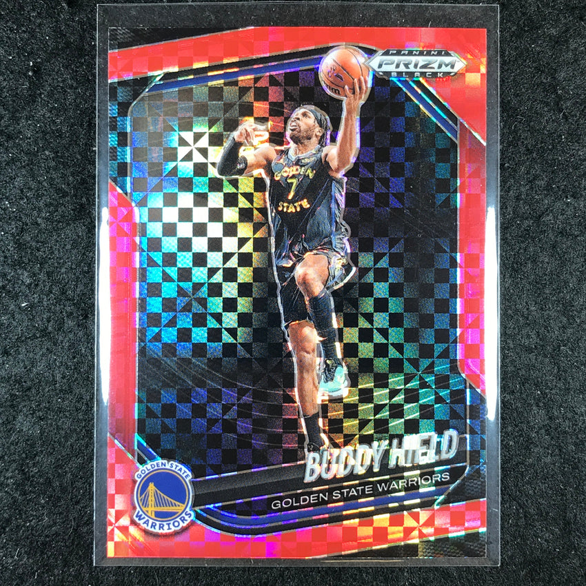 2024-25 Prizm Black BUDDY HIELD Base Red Power 72/75 #116