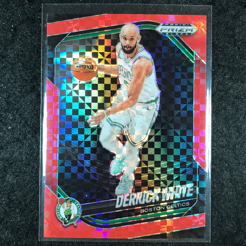 2024-25 Prizm Black DERRICK WHITE Base Red Power 26/75 #146