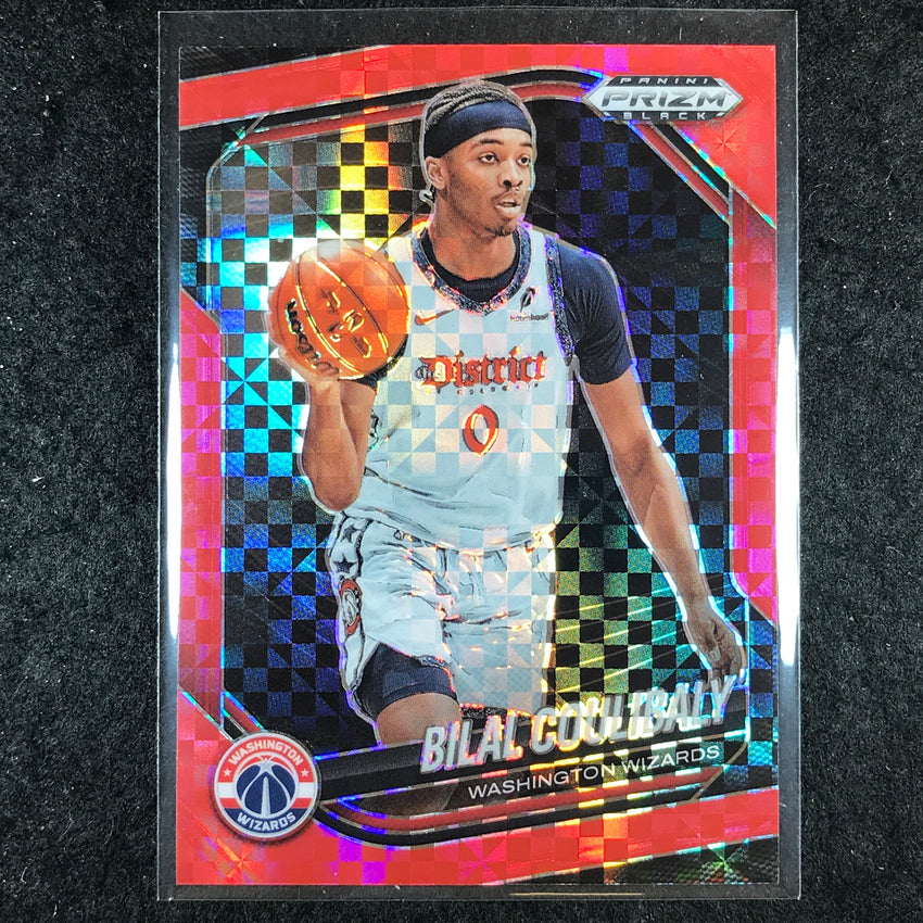 2024-25 Prizm Black BILAL COULIBALY Base Red Power 46/75 #147