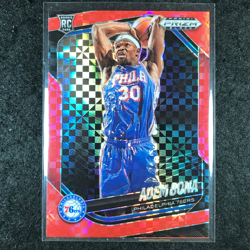 2024-25 Prizm Black ADEM BONA Rookie Base Red Power 65/75 #196