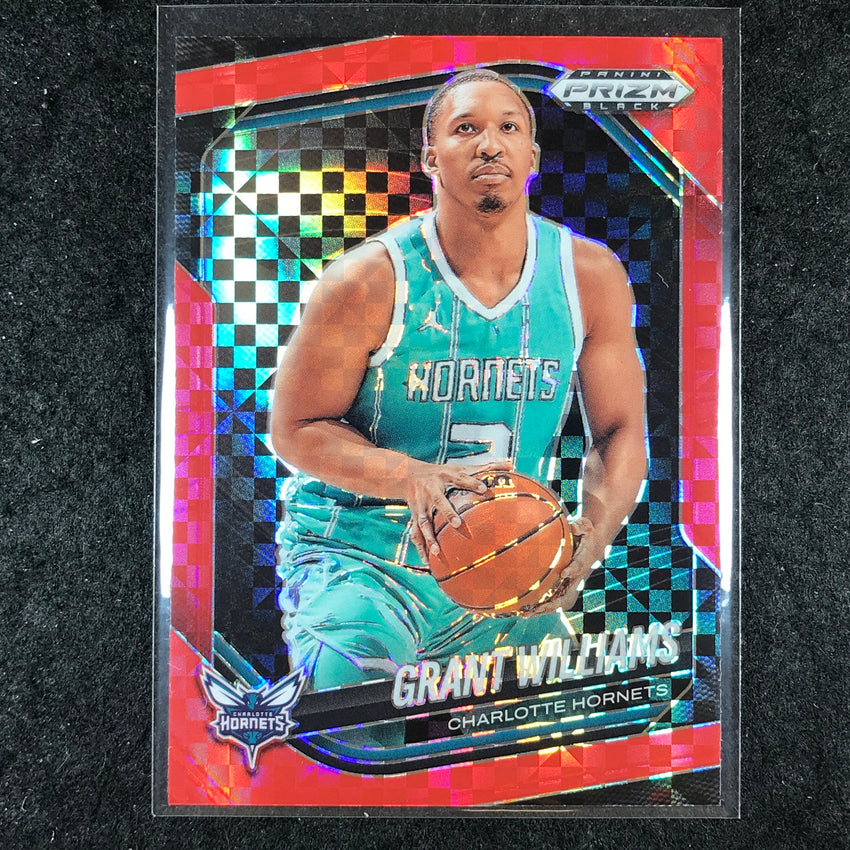 2024-25 Prizm Black GRANT WILLIAMS Base Red Power 4/75 #231