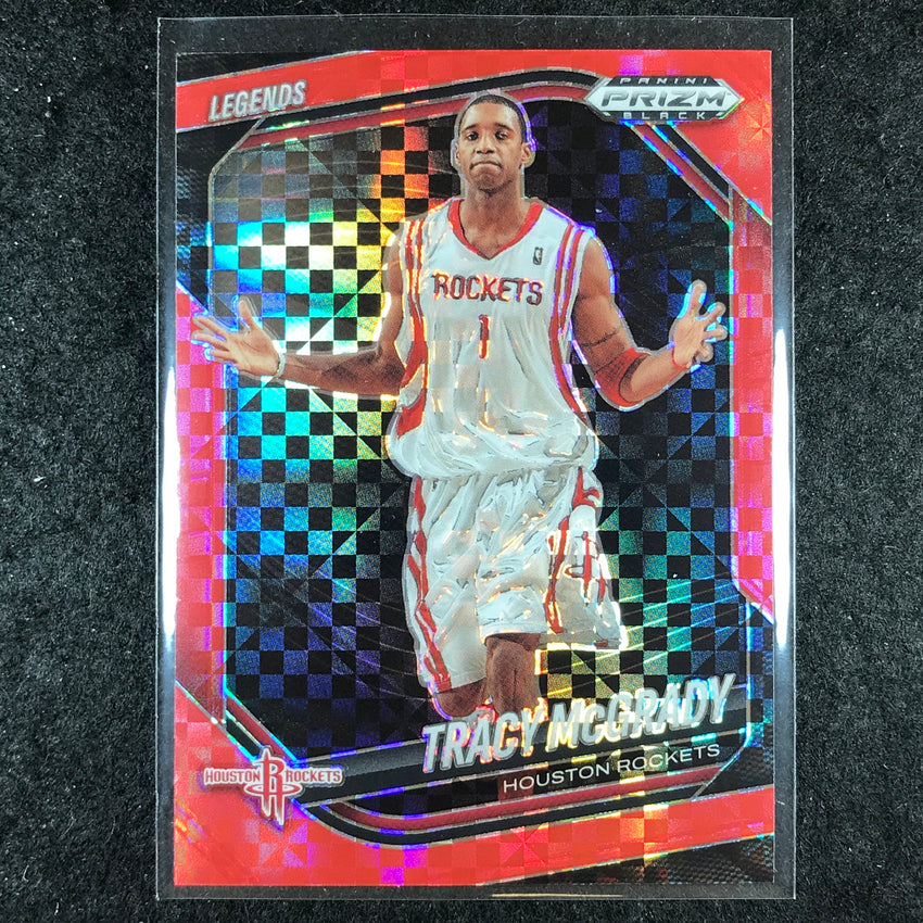 2024-25 Prizm Black TRACY MCGRADY Base Red Power 45/75 #251