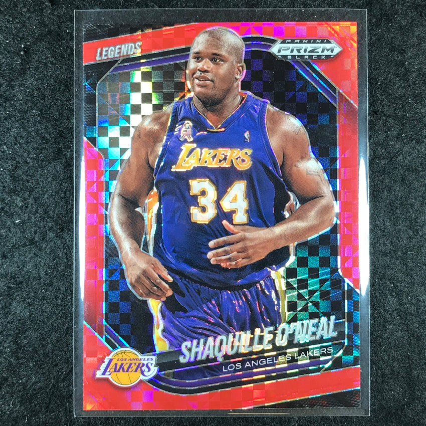 2024-25 Prizm Black SHAQUILLE O'NEAL Base Red Power 61/75 #254