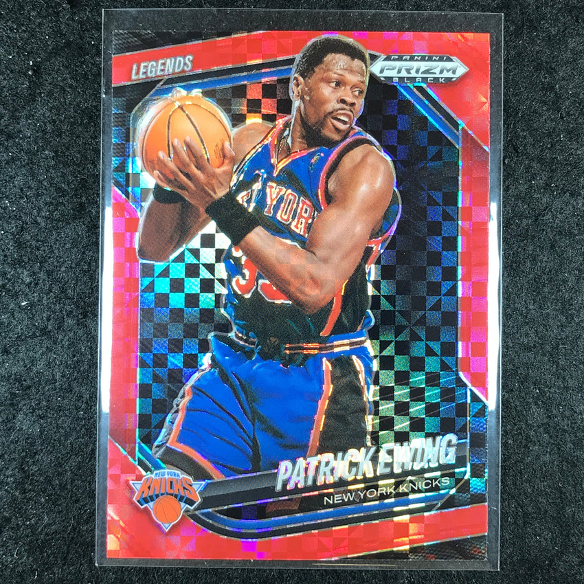 2024-25 Prizm Black PATRICK EWING Base Red Power 42/75 #255