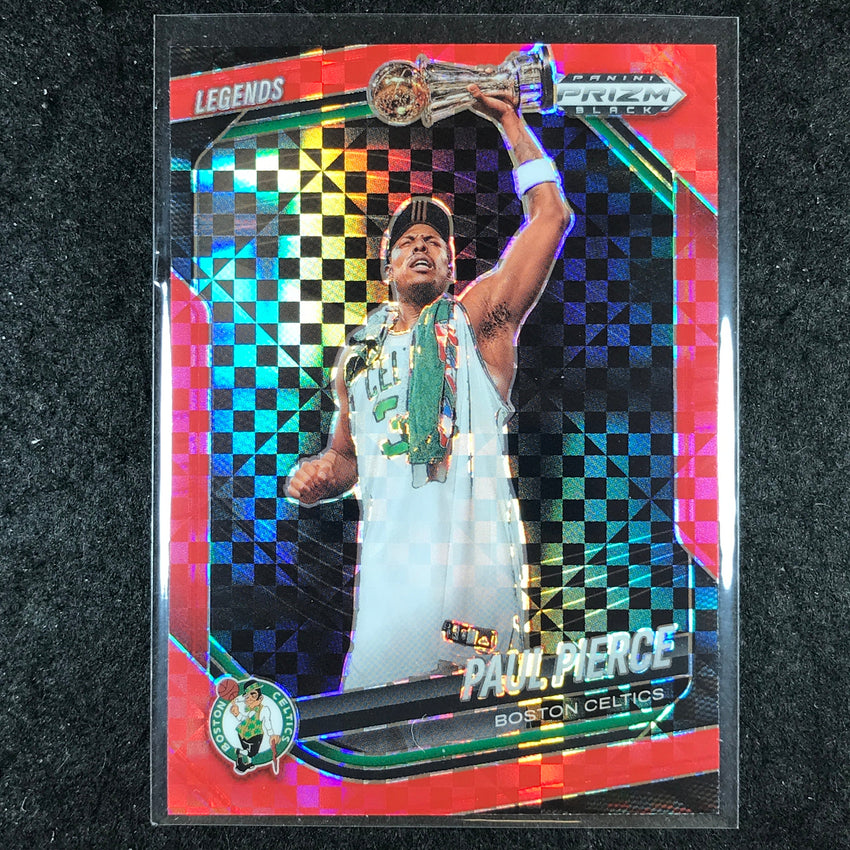 2024-25 Prizm Black PAUL PIERCE Base Red Power 40/75 #258