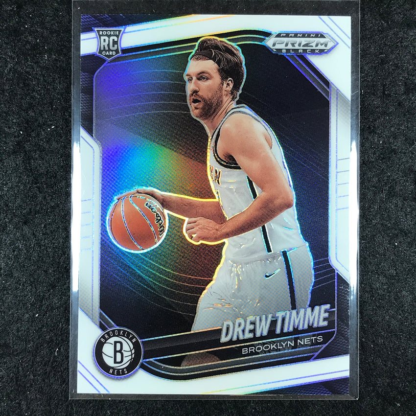 2024-25 Prizm Black DREW TIMME Rookie Base White /175 #250