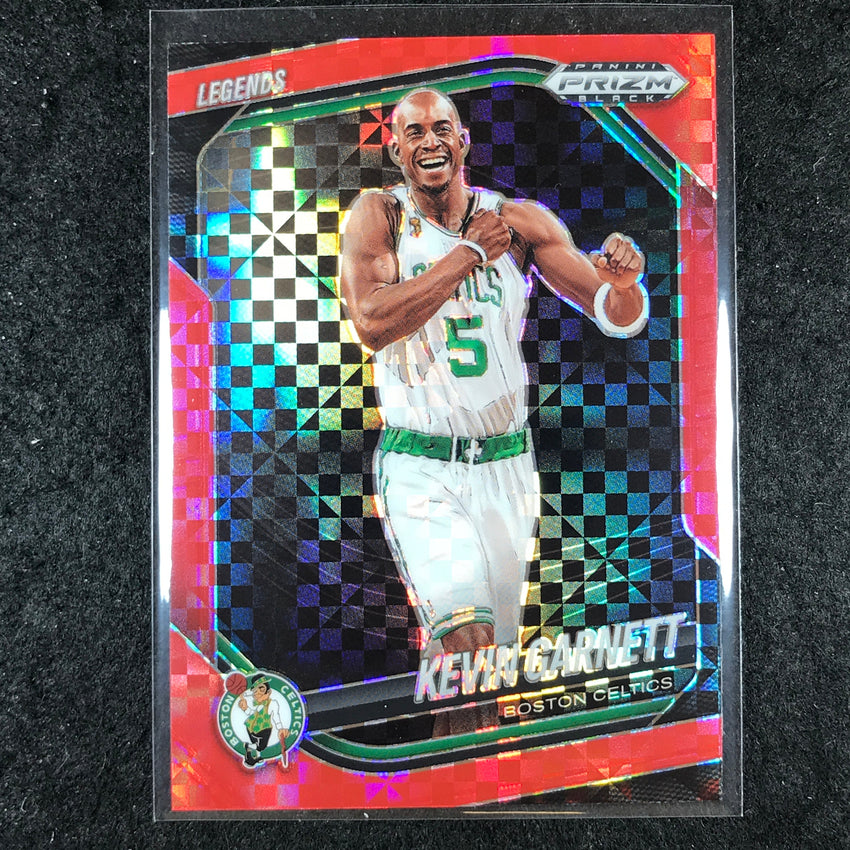 2024-25 Prizm Black KEVIN GARNETT Base Red Power 25/75 #259