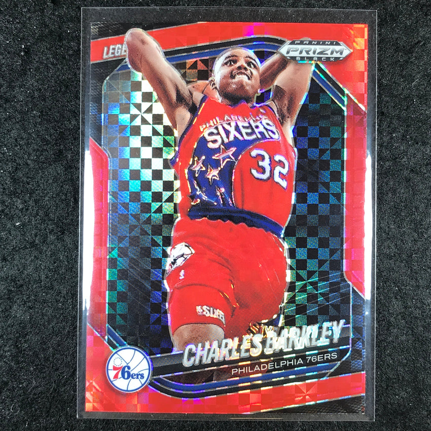 2024-25 Prizm Black CHARLES BARKLEY Base Red Power 2/75 #260