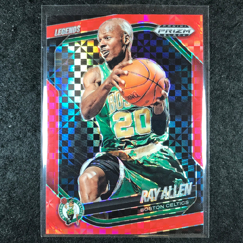 2024-25 Prizm Black RAY ALLEN Base Red Power 48/75 #273