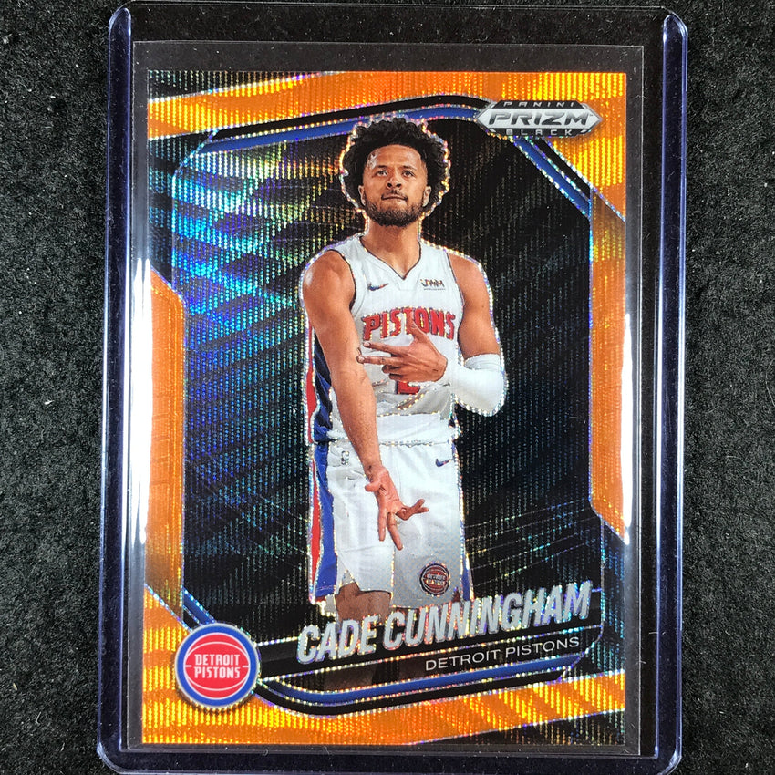2024-25 Prizm Black CADE CUNNINGHAM Base Orange Wave 10/60 #8