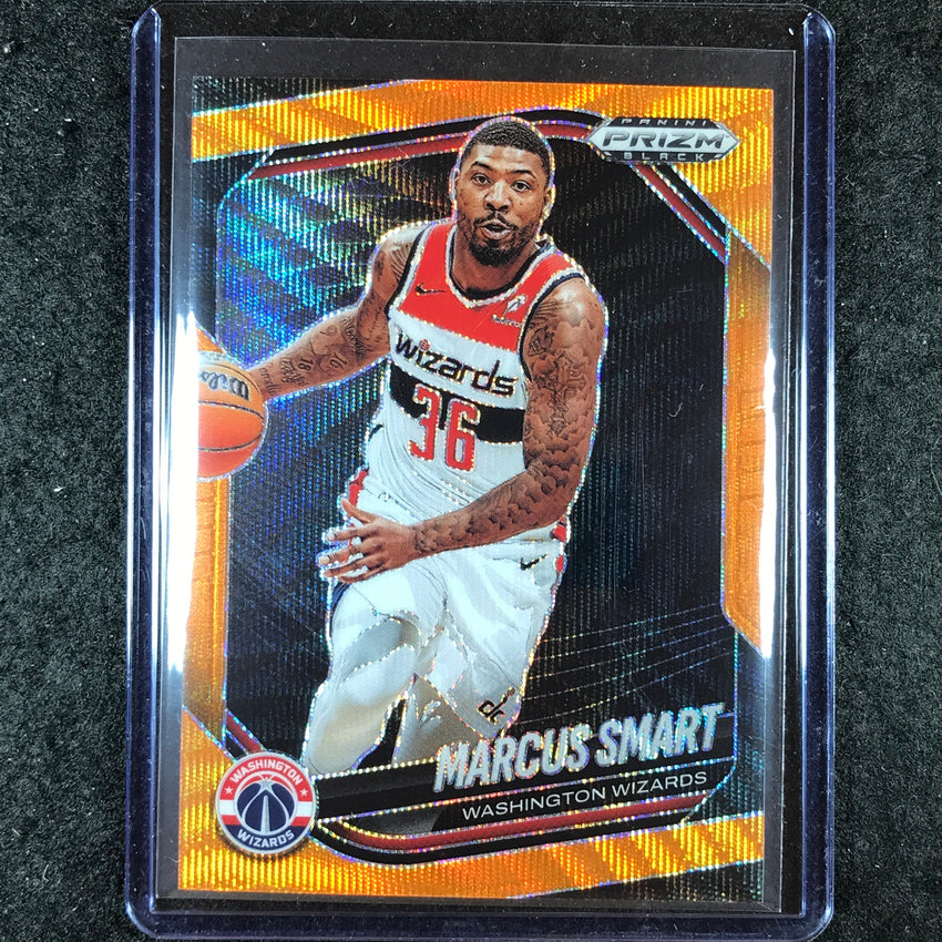 2024-25 Prizm Black MARCUS SMART Base Orange Wave 33/60 #27