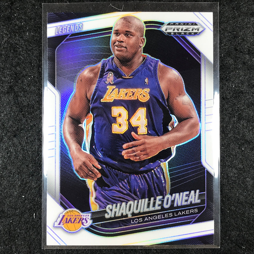 2024-25 Prizm Black SHAQUILLE O'NEAL Base White /175 #254