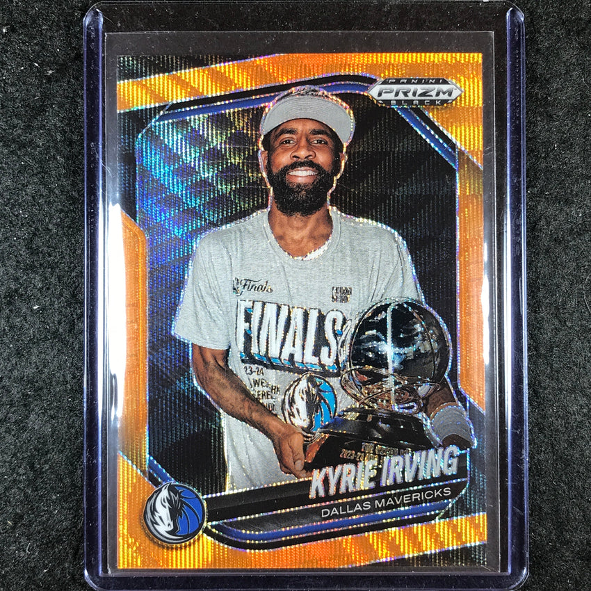 2024-25 Prizm Black KYRIE IRVING Base Orange Wave 20/60 #72