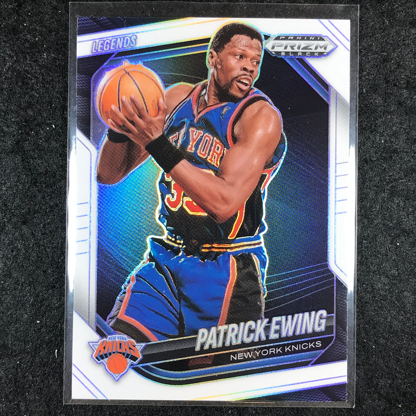 2024-25 Prizm Black PATRICK EWING Base White /175 #255