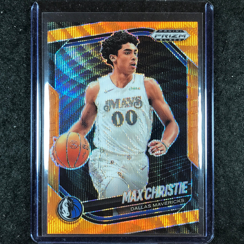 2024-25 Prizm Black MAX CHRISTIE Base Orange Wave 36/60 #174