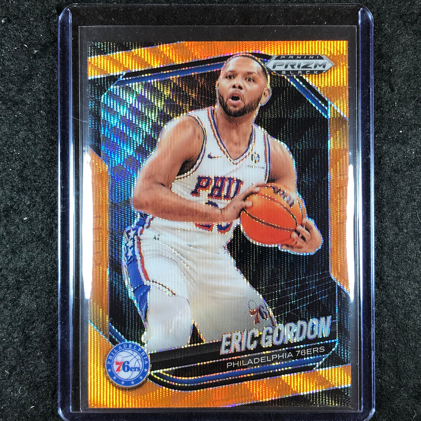 2024-25 Prizm Black ERIC GORDON Base Orange Wave 16/60 #188