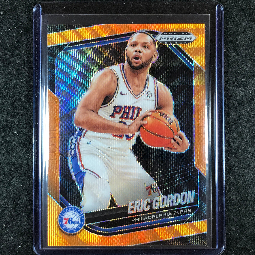 2024-25 Prizm Black ERIC GORDON Base Orange Wave 41/60 #188